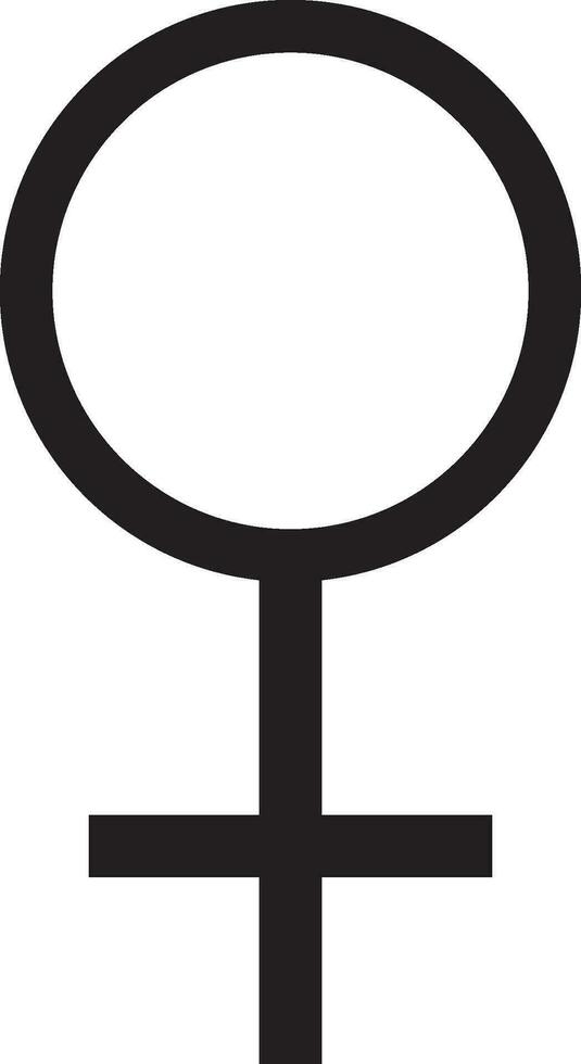 Female icon design. Female vector design.