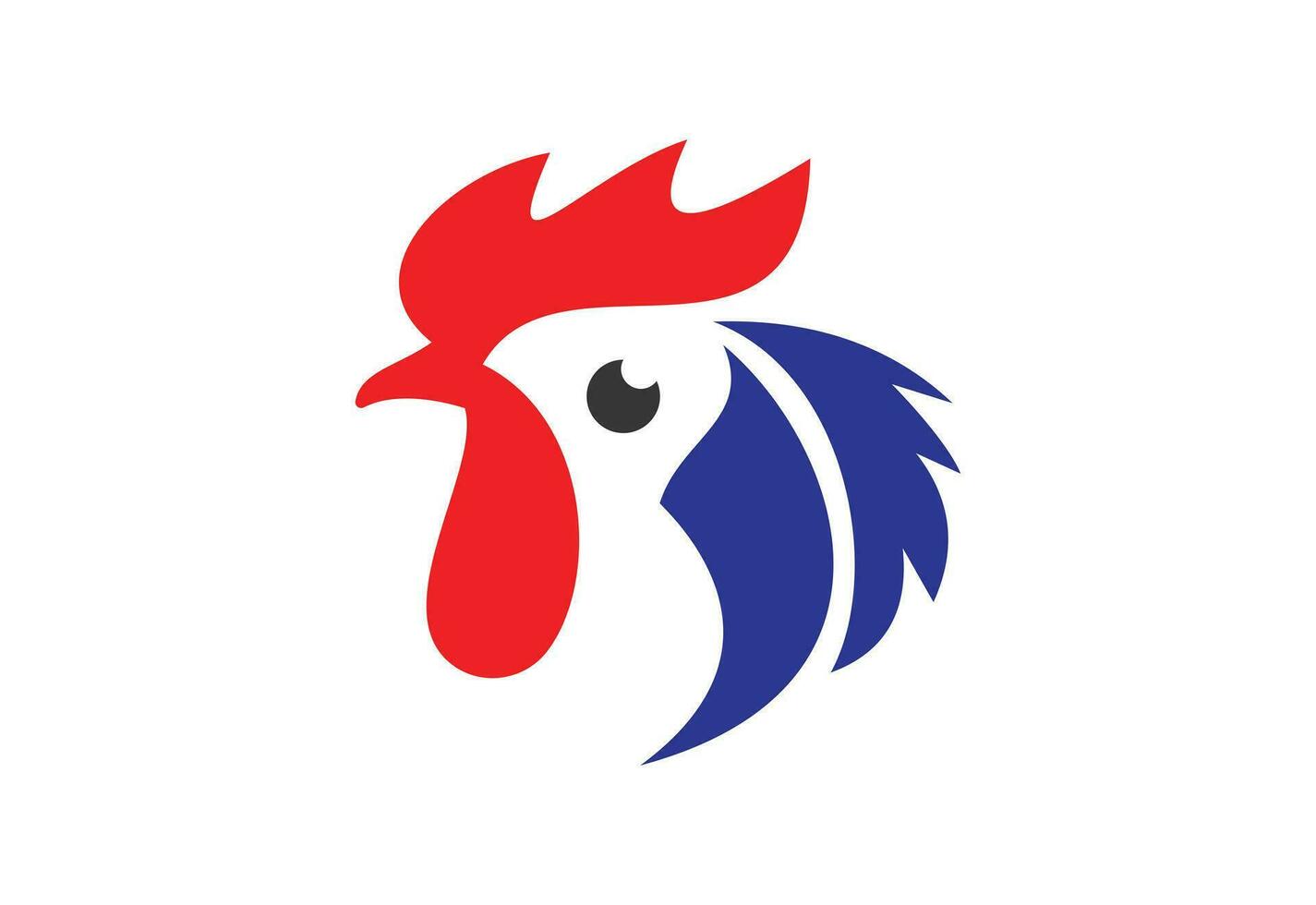 Chicken vector logo design. Farm, hen, fowl icon, Vector design concept