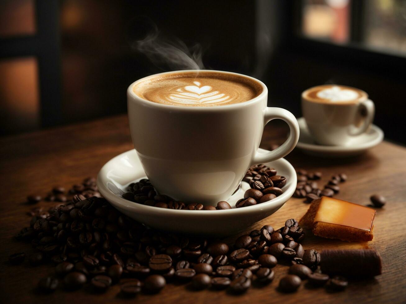 coffee day,ai generative photo