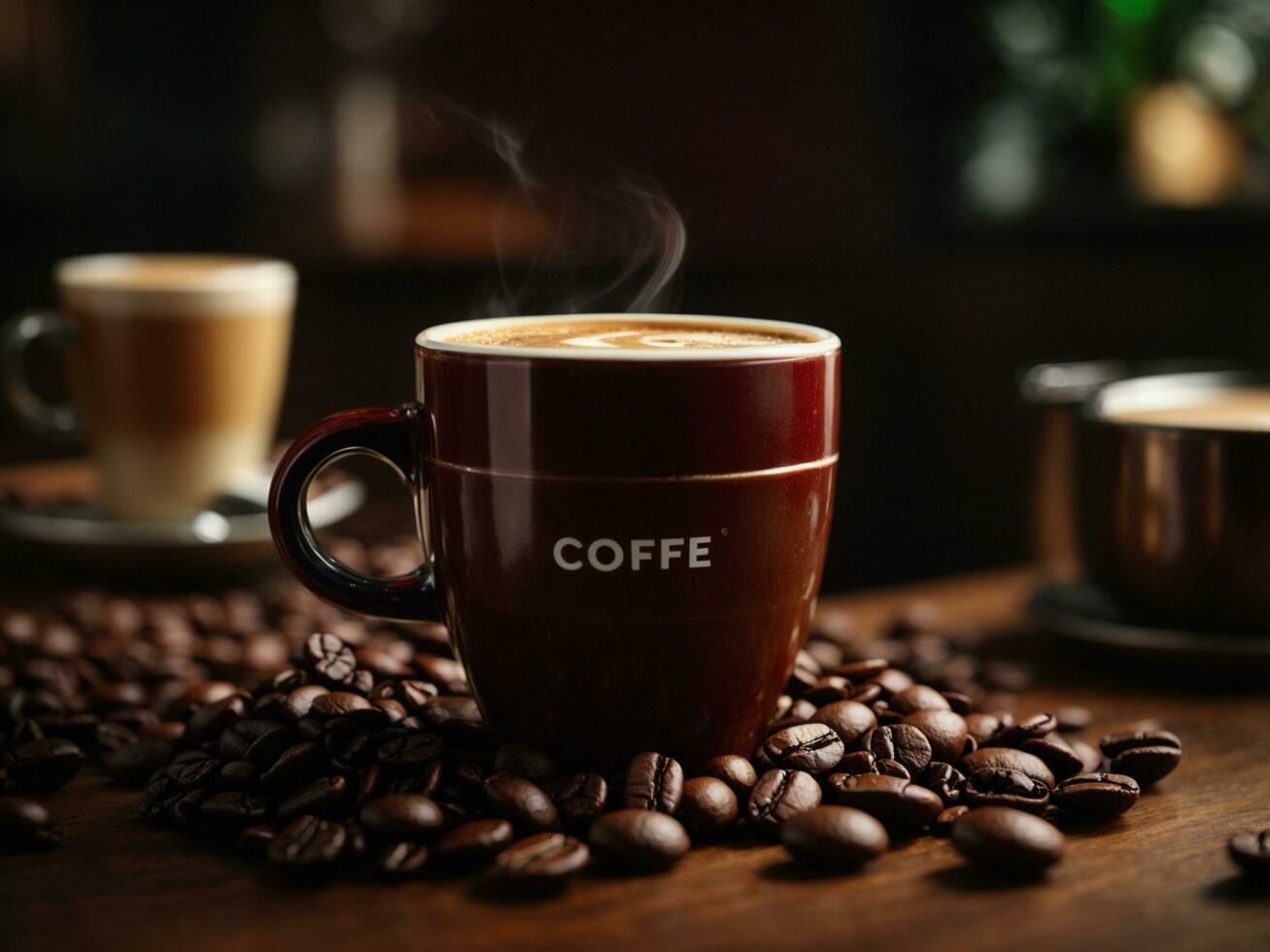 coffee day,ai generative photo