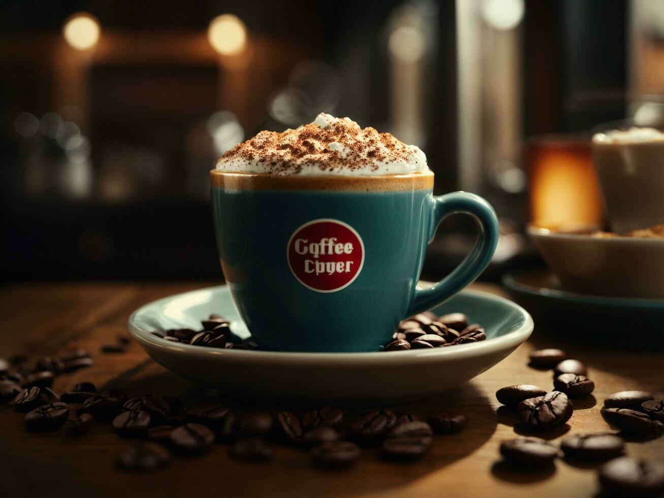 coffee day,ai generative photo