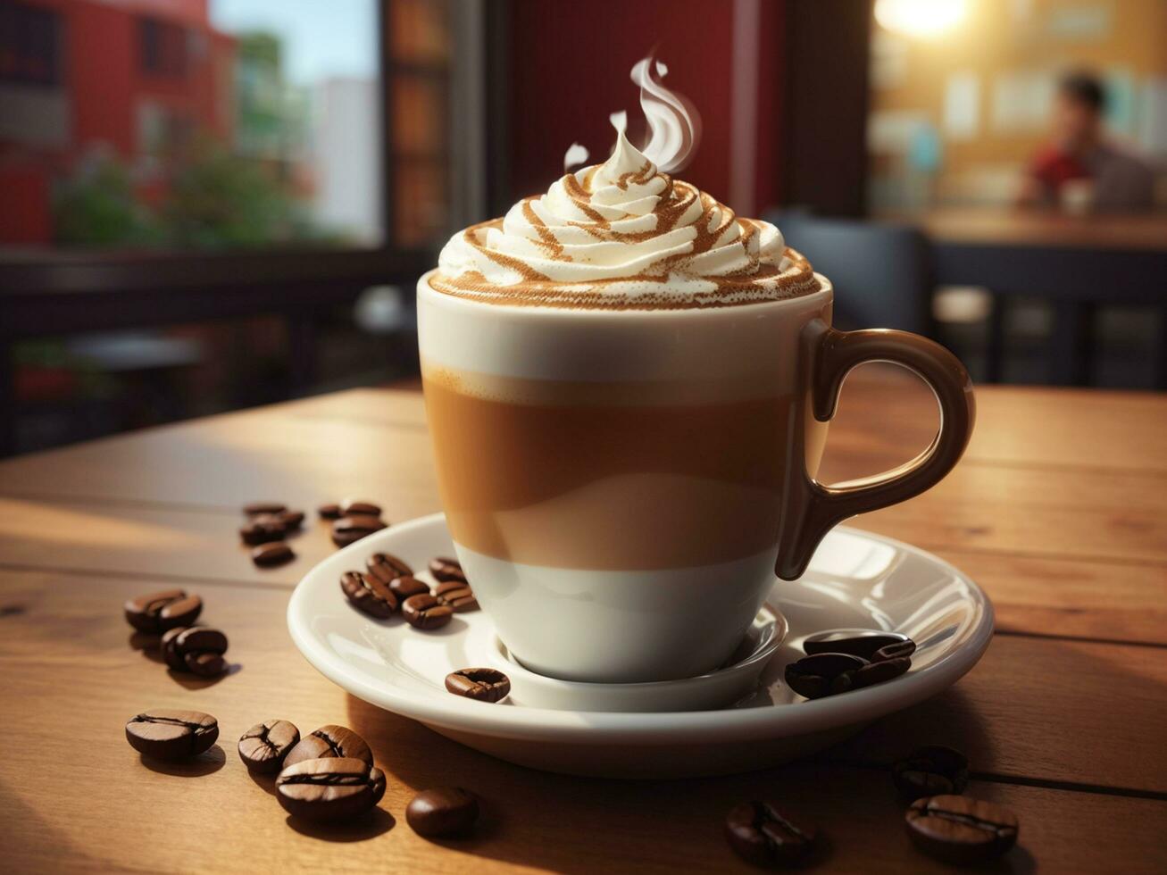 coffee day,ai generative photo