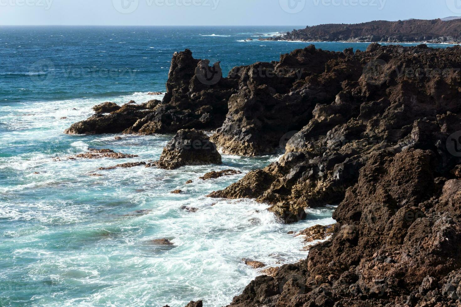 Los Hervideros in Lanzarote photo