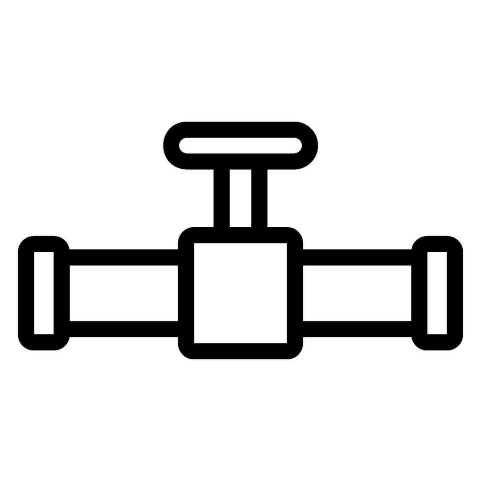 pipeline line icon vector