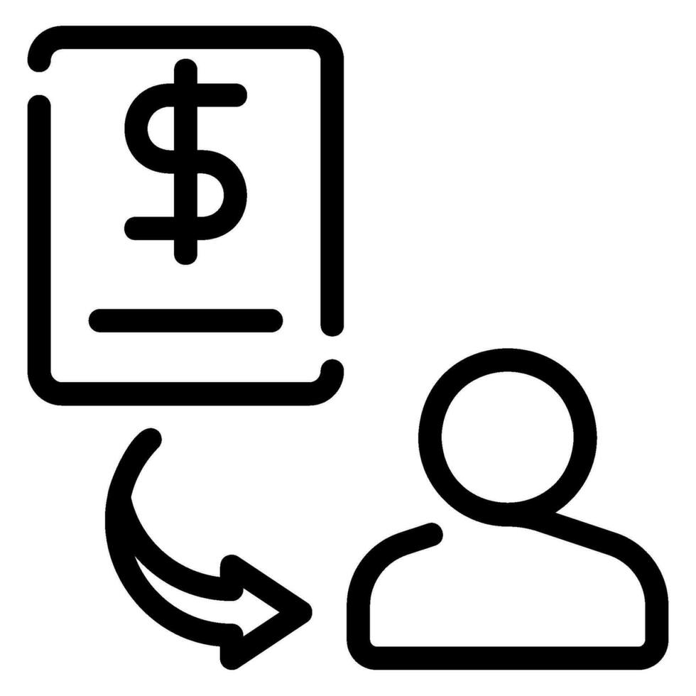 bond line icon vector