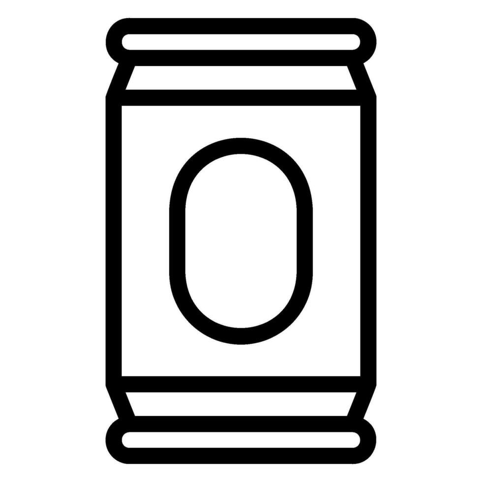 icono de línea de cerveza vector