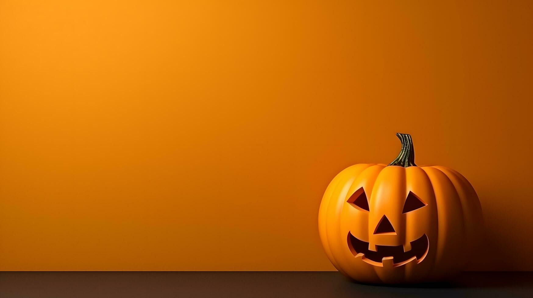 halloween pumpkin background template banner photo