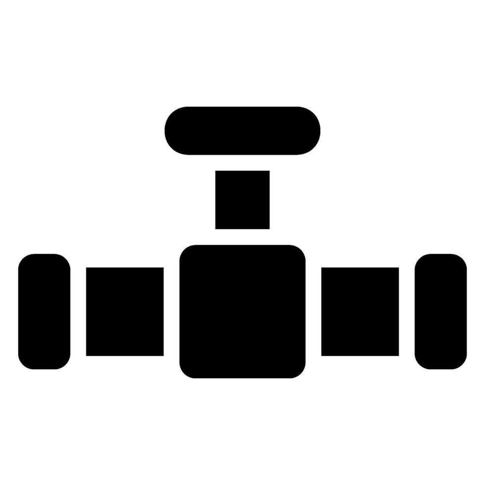 pipeline glyph icon vector