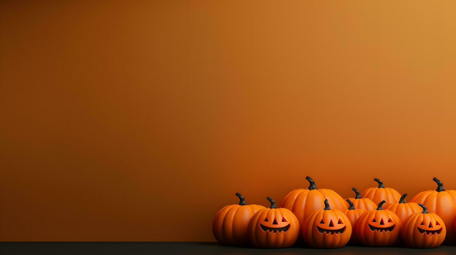 halloween pumpkin background template banner photo