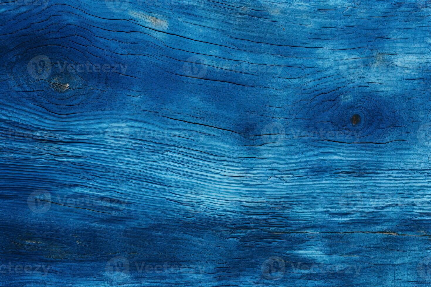 Blue wooden surface texture background. ai generated photo