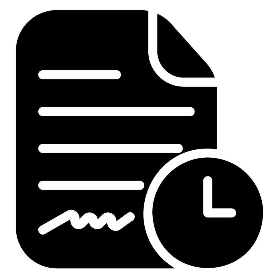 last will glyph icon vector