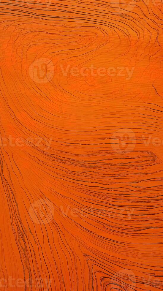 Orange wooden surface texture background. ai generated photo