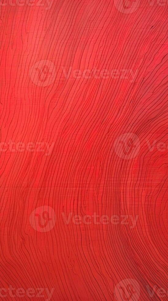 Red wooden surface texture background. ai generated photo