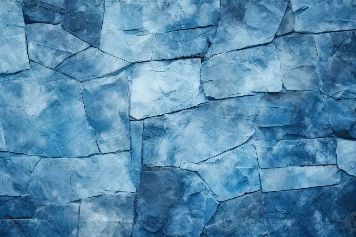 azul Roca pared textura antecedentes. ai generado foto