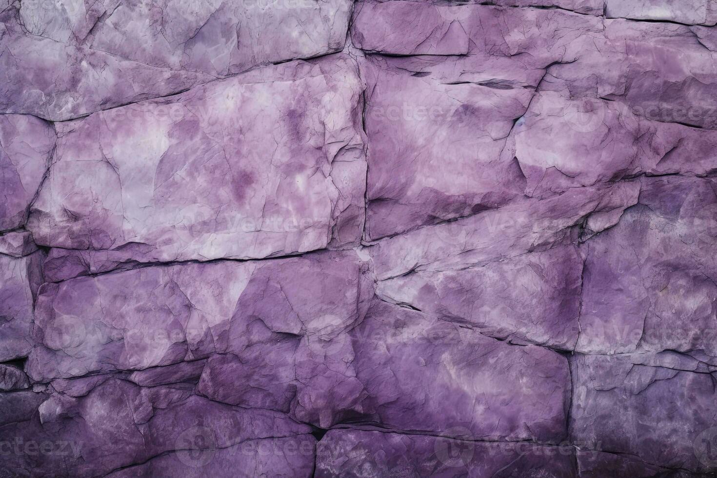 Purple stone wall texture background. ai generated photo