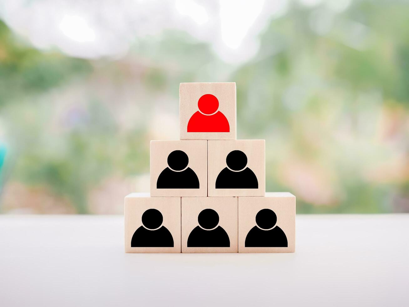Business team building, Personnel management, Human resource management and Recruitment concept. photo