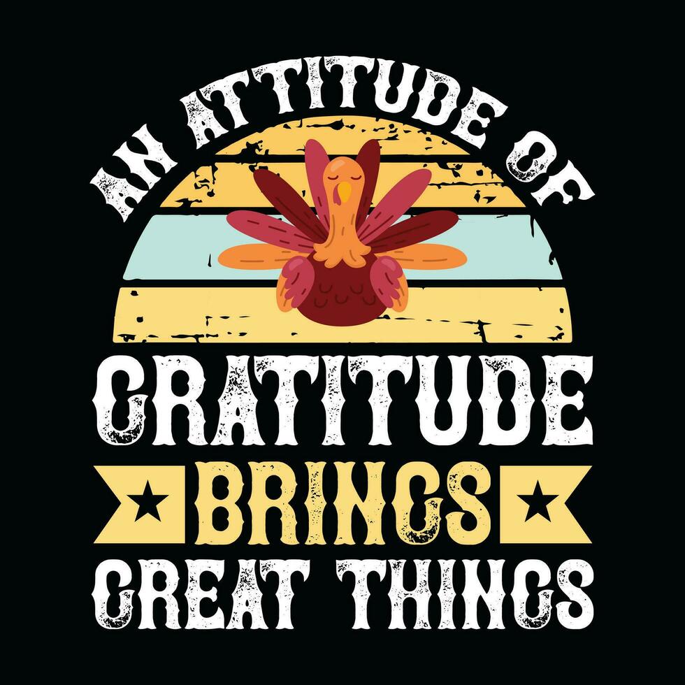 Thanksgiving  t-shirt design vector