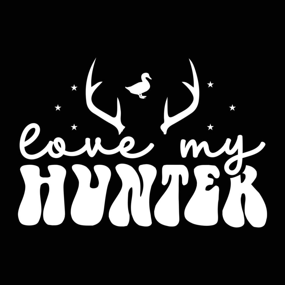 Hunting t-shirt design file vector