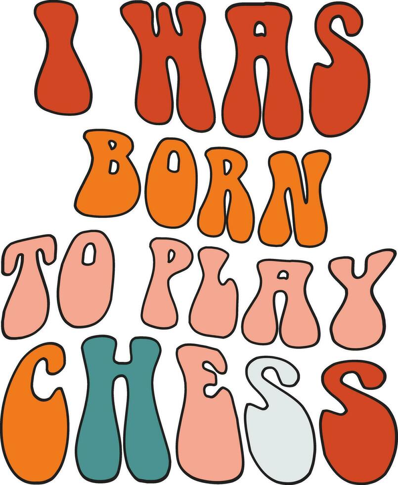 Chess t-shirt design file vector