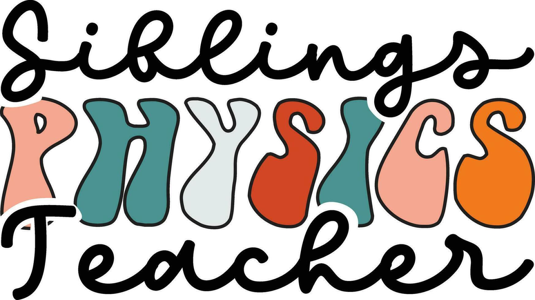 Science  t-shirt design file vector