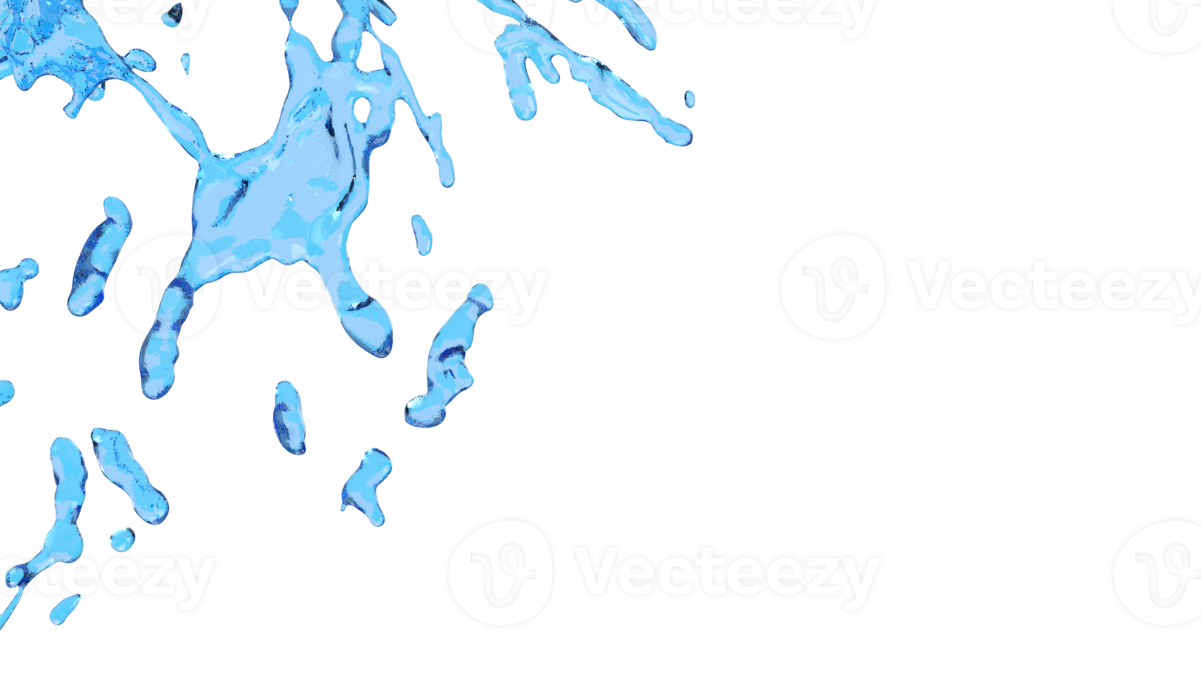 The water splash png image