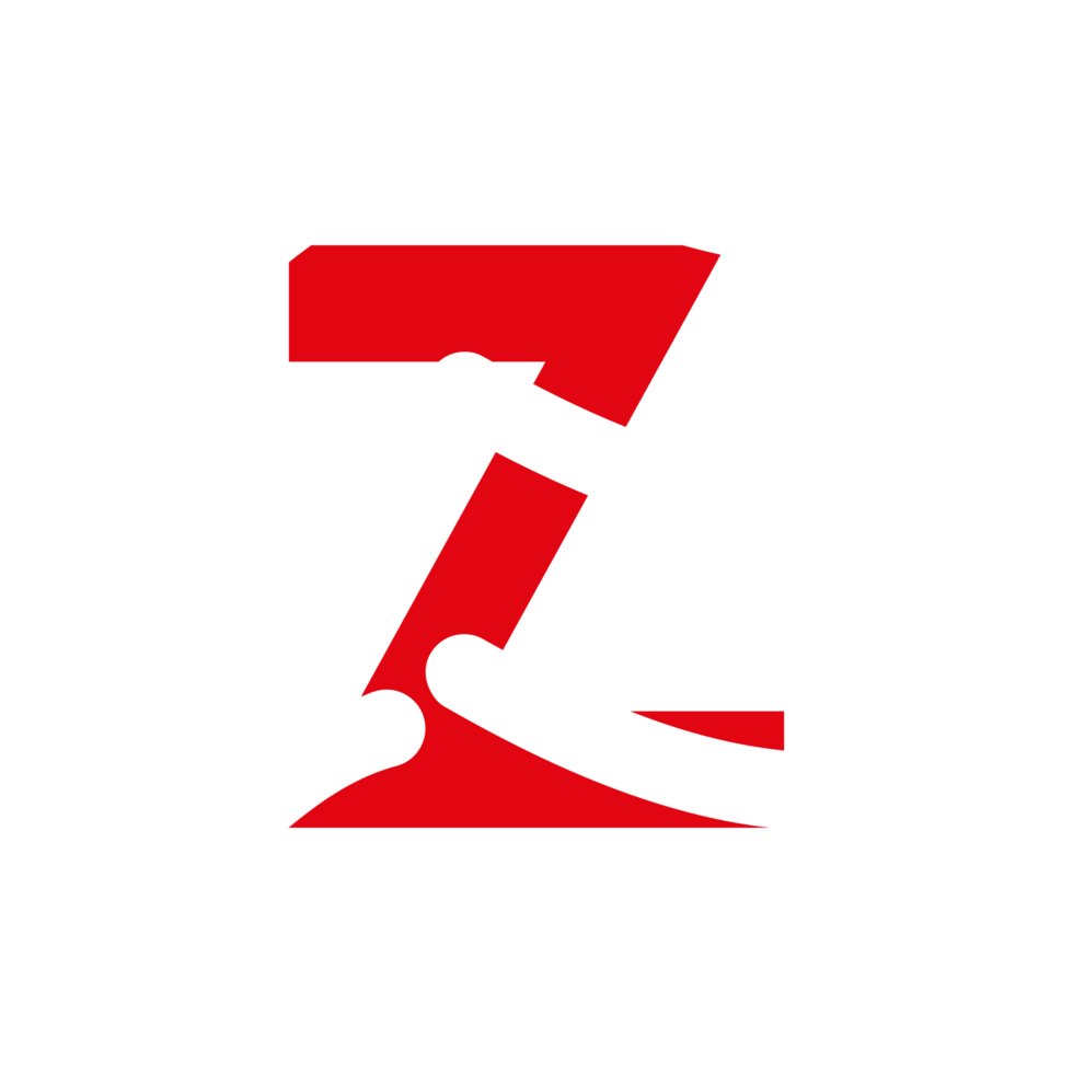 Z letter logo or z text logo and z word logo design. png