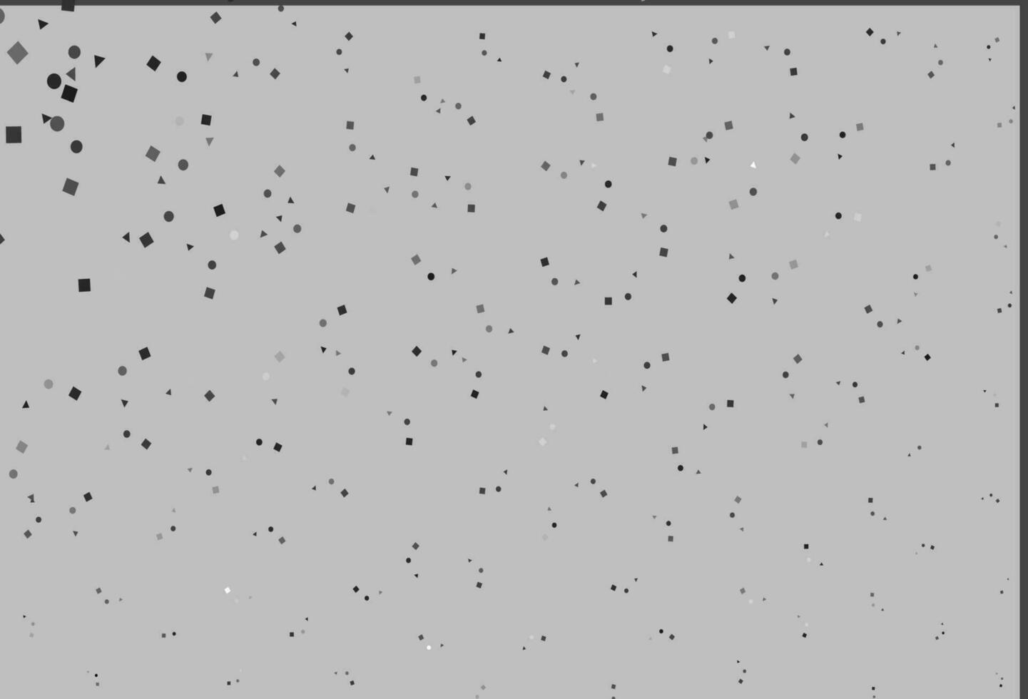 Light Silver, Gray vector texture in poly style with circles, cubes.