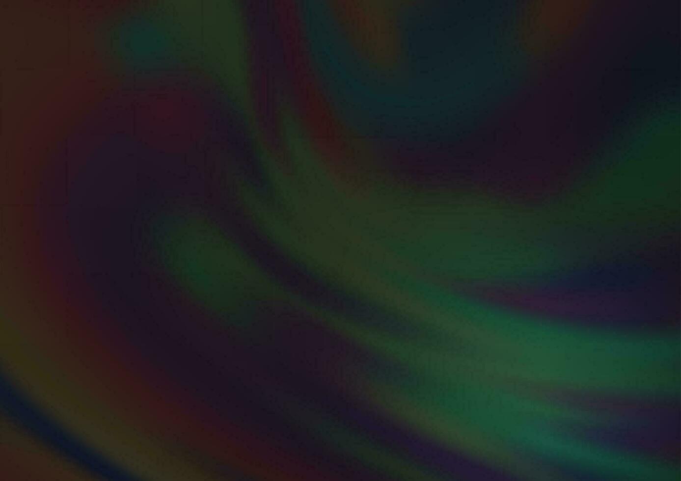 Dark Black vector blur pattern.