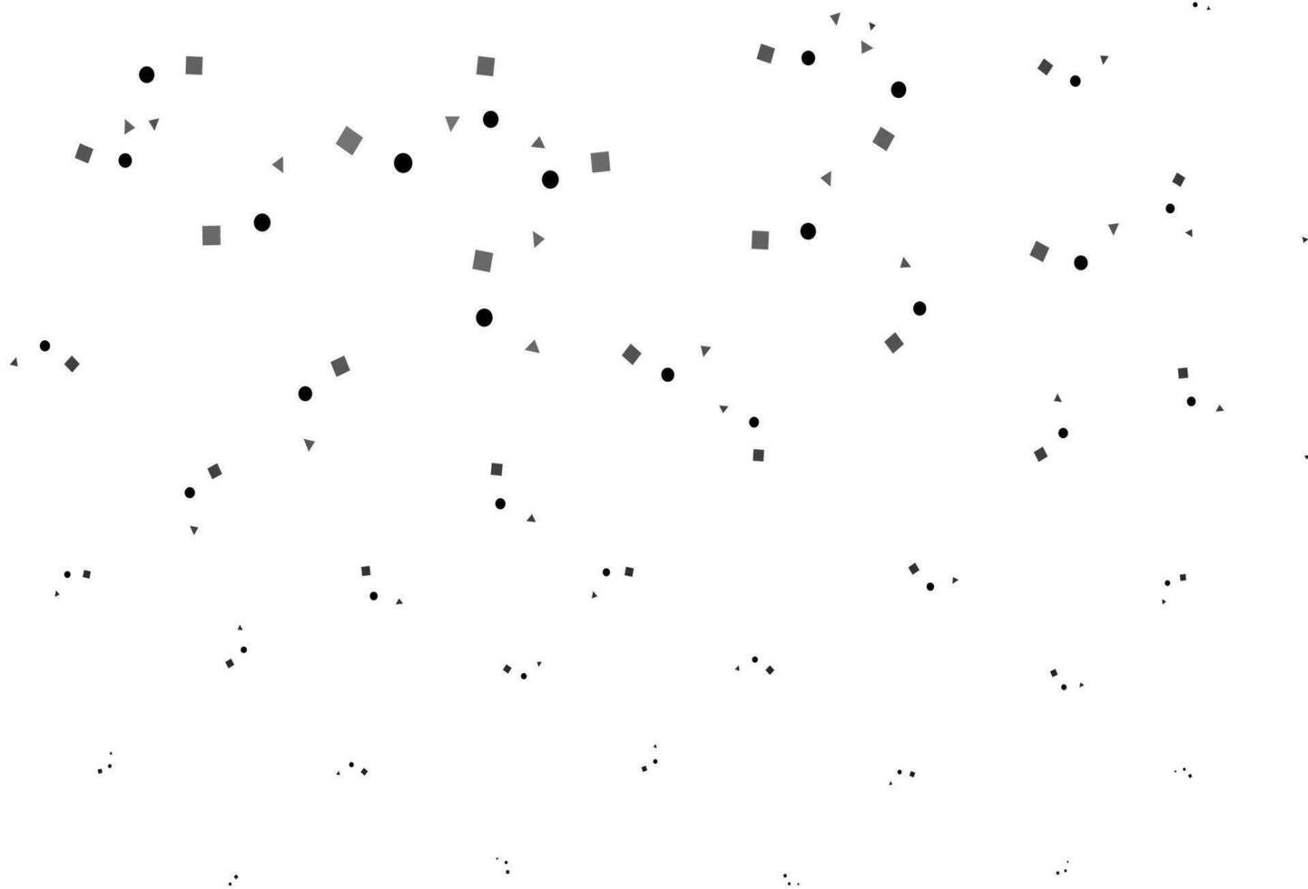 Light Silver, Gray vector pattern in polygonal style with circles.