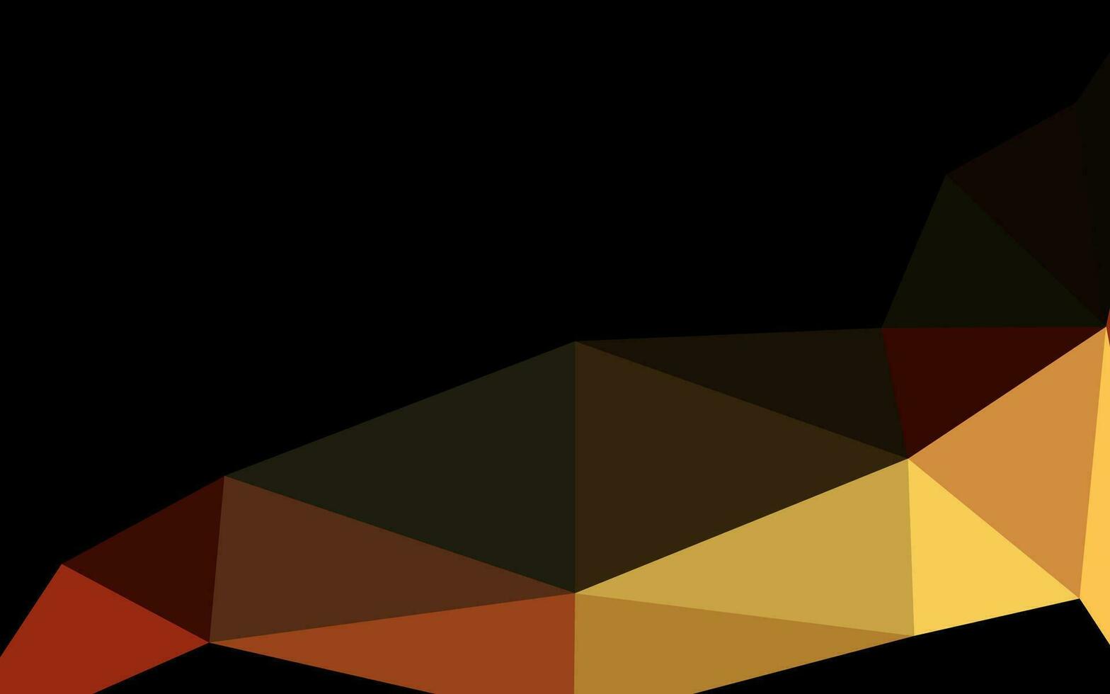 Dark Red vector blurry triangle template.