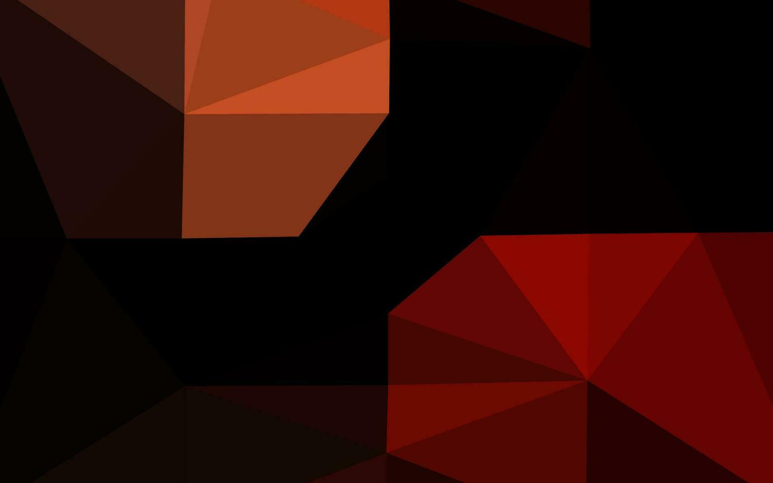 Dark Red vector abstract mosaic pattern.