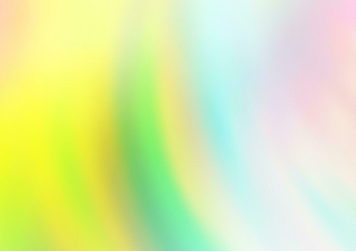 Light Multicolor, Rainbow vector background with liquid shapes.