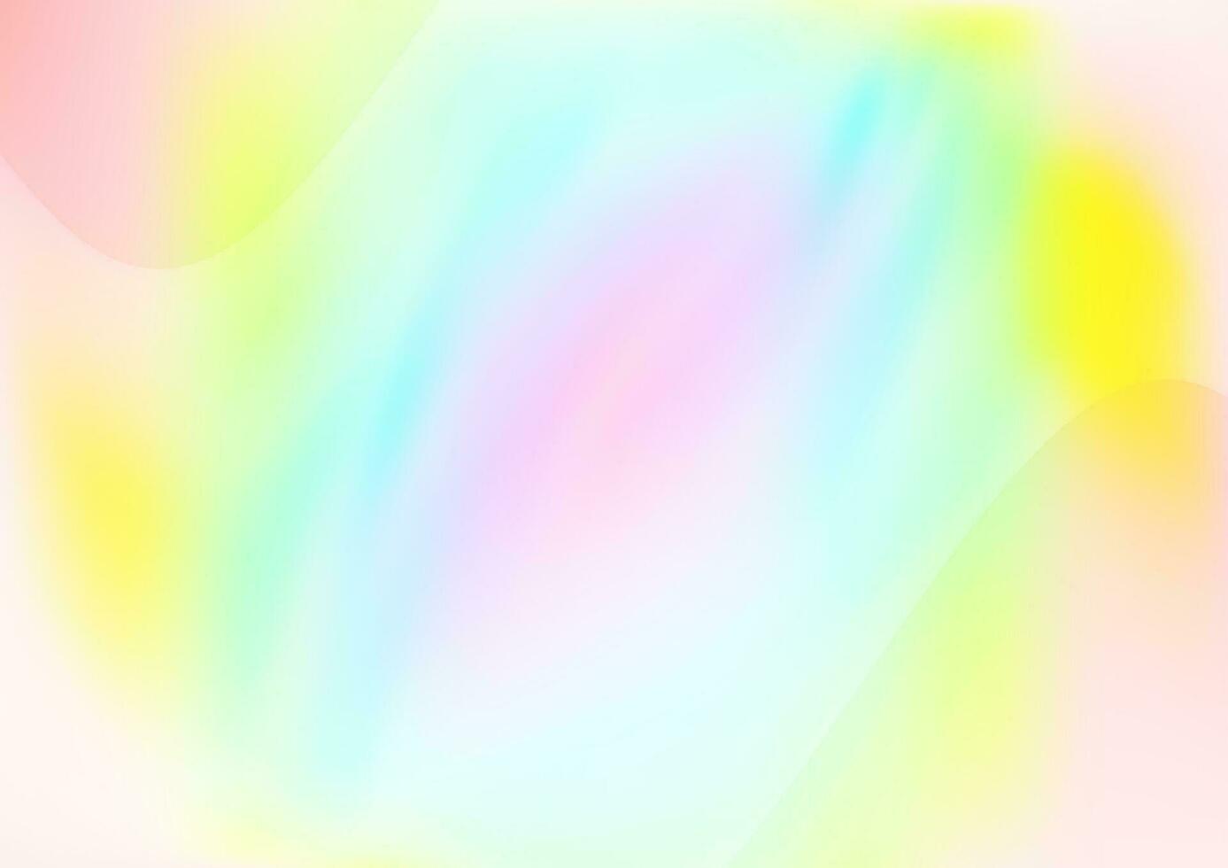 Light Multicolor, Rainbow vector blurred shine abstract template.