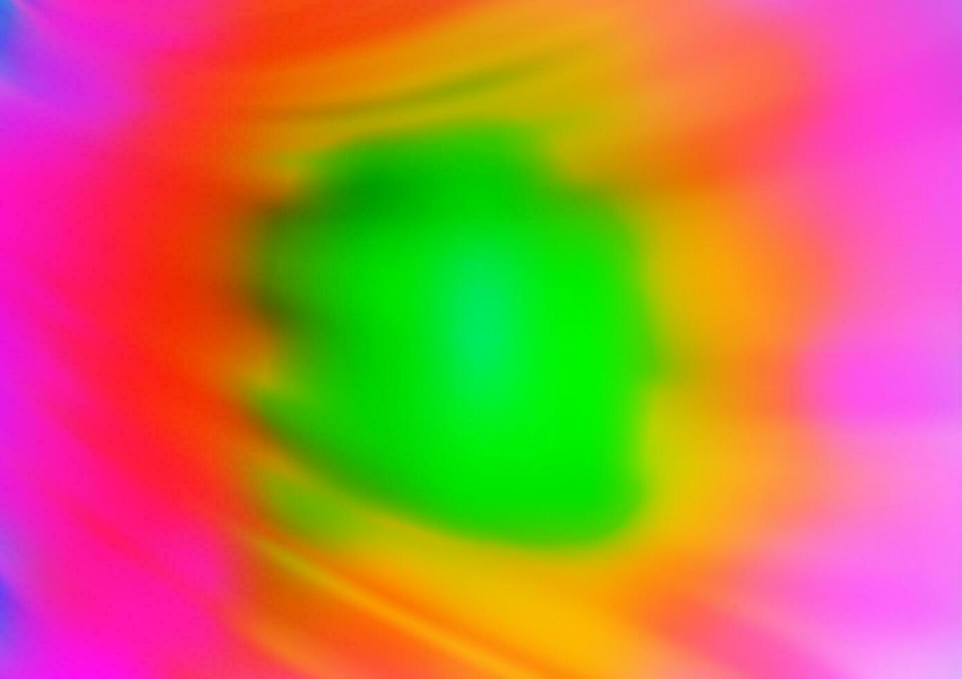 Light Multicolor, Rainbow vector blurred shine abstract pattern.