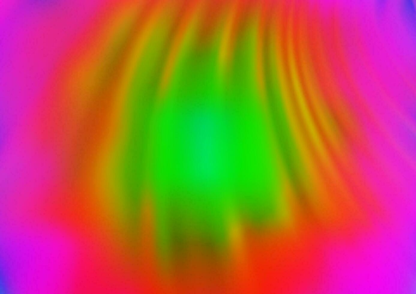 Light Multicolor, Rainbow vector blurred shine abstract pattern.