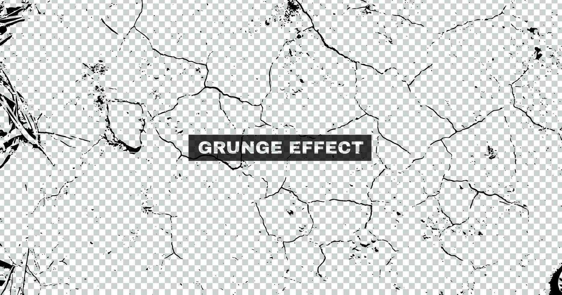 grunge effect background with cracks and scratches, grunge overlay for vector design, grungy,