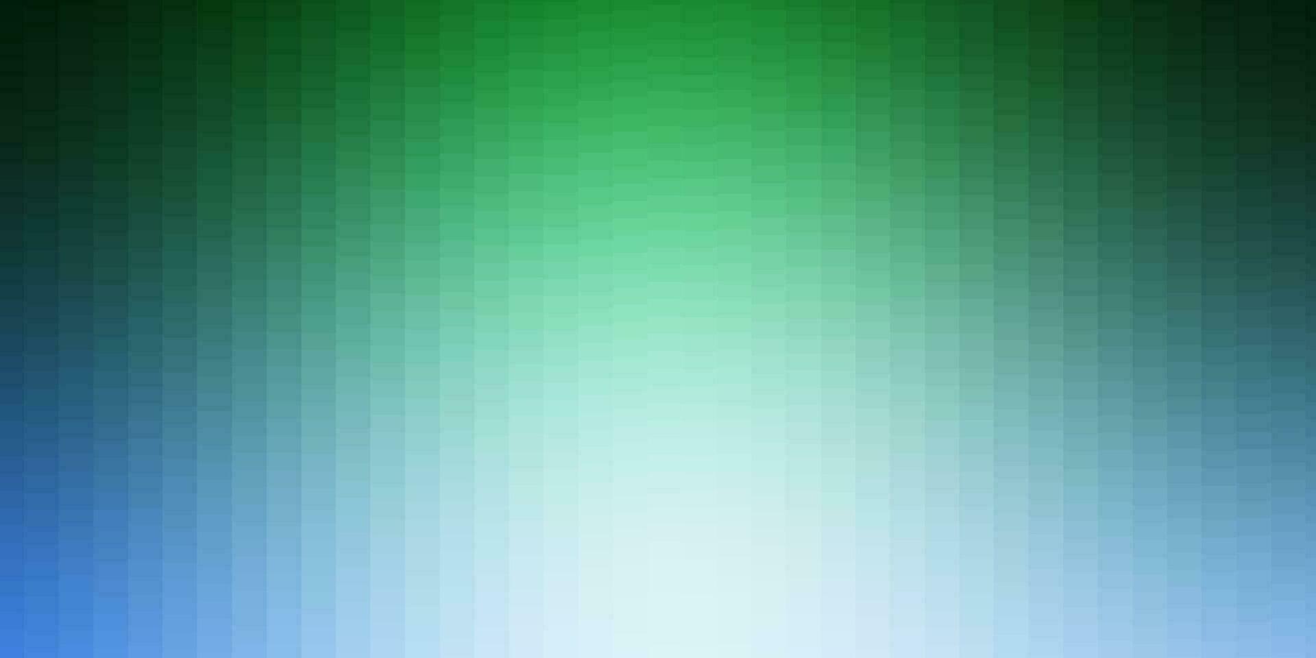 Light Blue, Green vector backdrop with rectangles.
