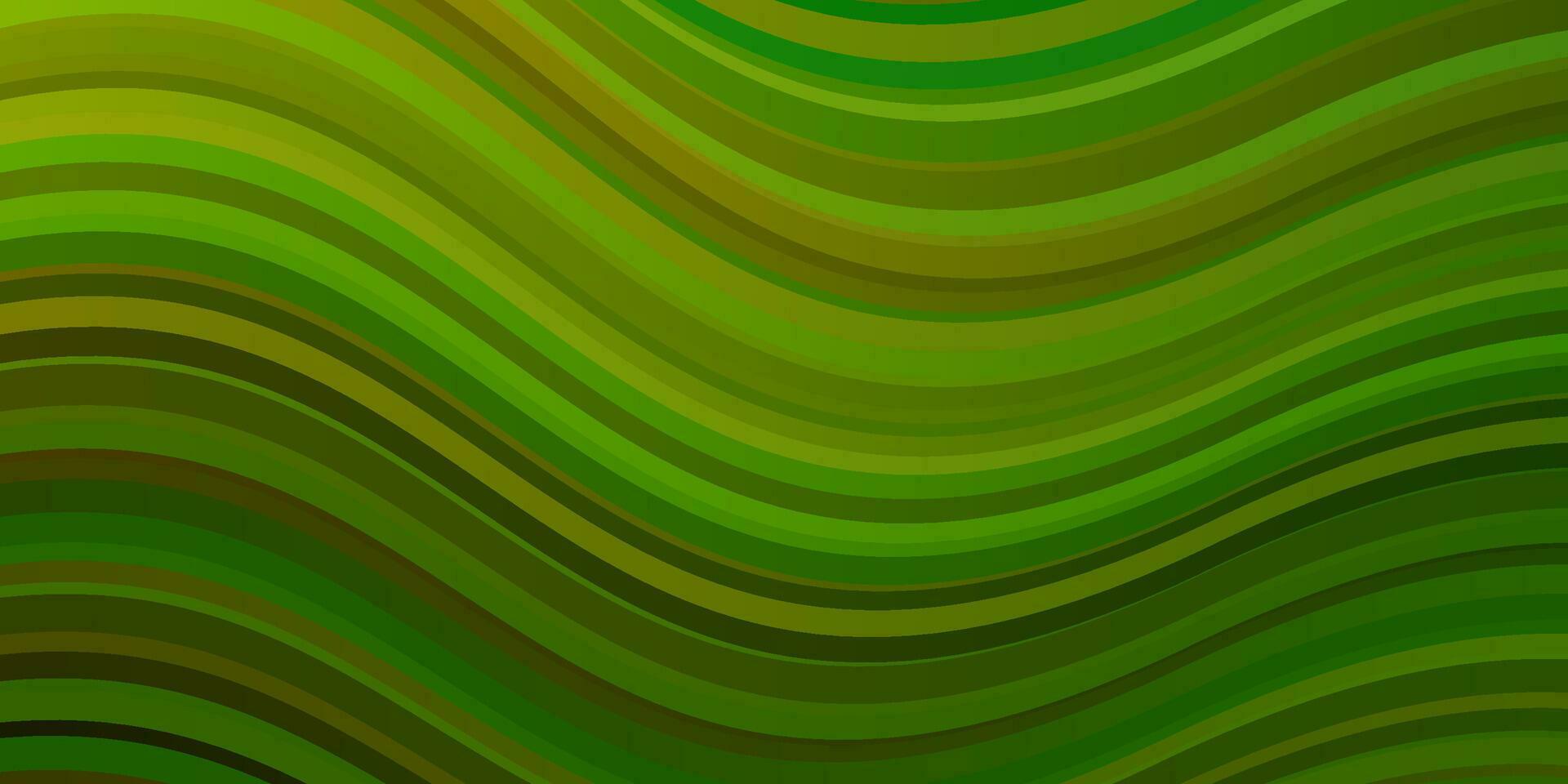 Light Green, Yellow vector background with bows.