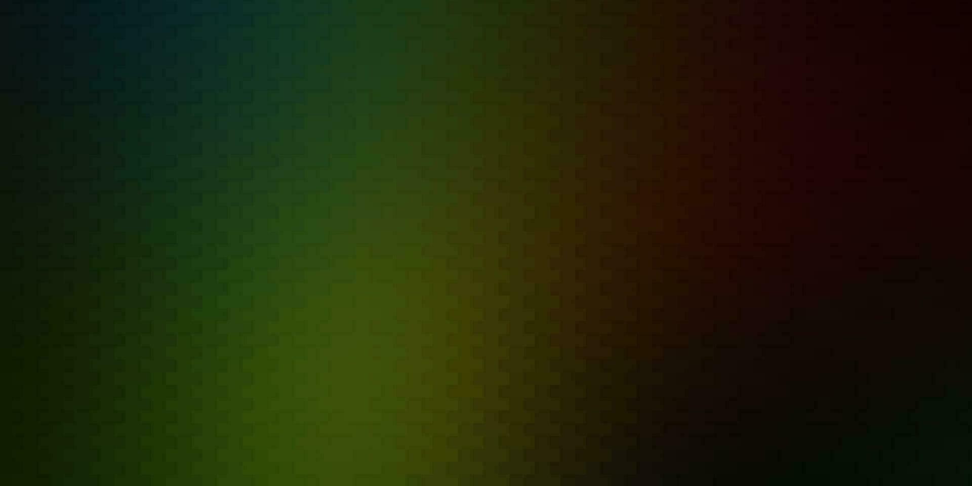 Dark Multicolor vector background in polygonal style.