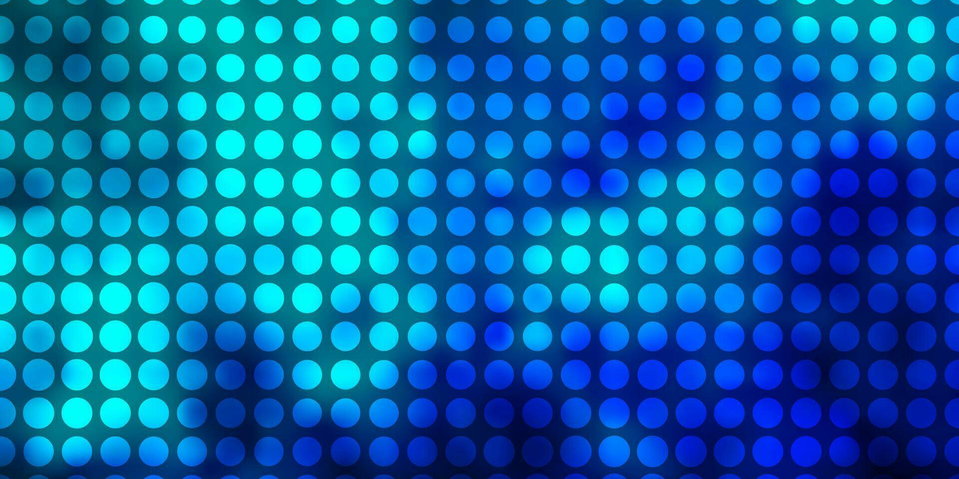 Light Blue, Green vector background with circles.