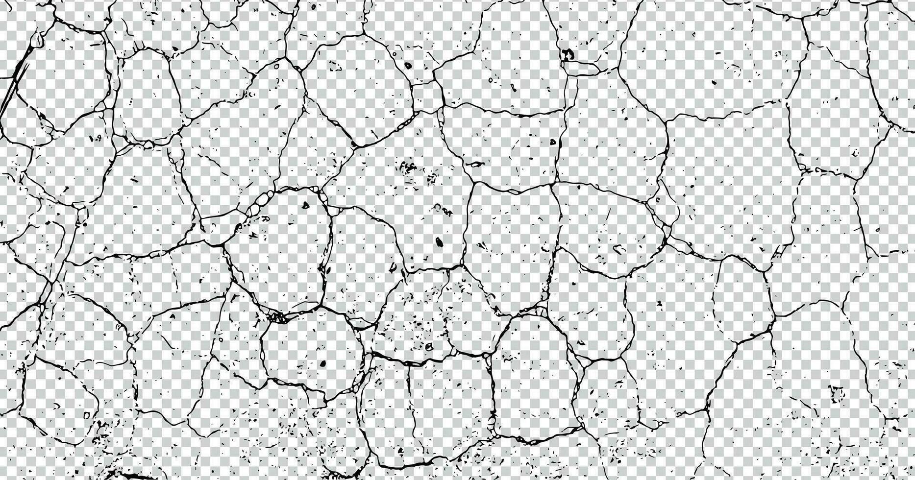 a black and white image of a cracked wall vector