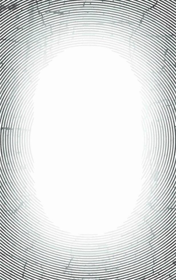 un negro y blanco imagen de un circular ligero grunge borde, grunge marco sucio, resumen vector