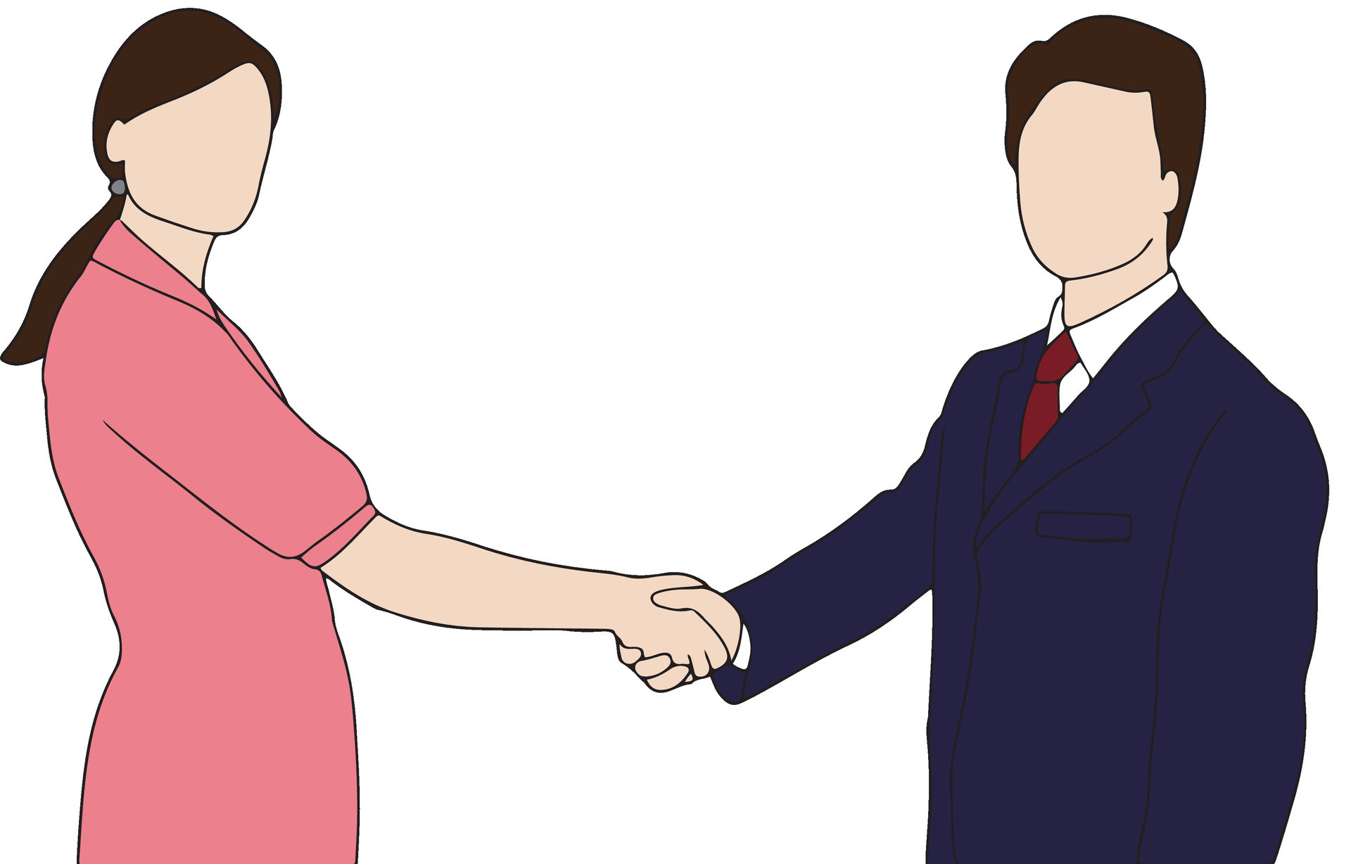 business people shaking hands clipart 27477538 Vector Art at Vecteezy