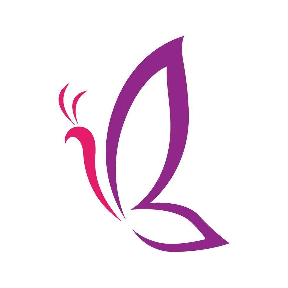 butterfly vector logo