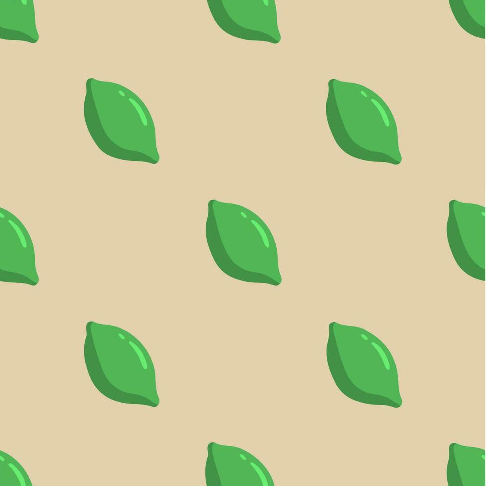 Lemon Pattern Background. Social Media Post. Fruits Vector Illustration.