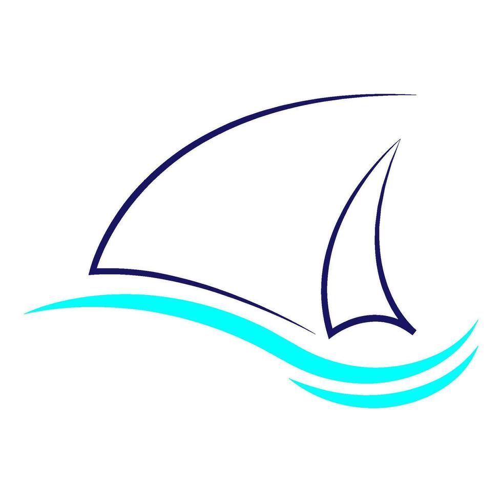 boat icon illustration vector