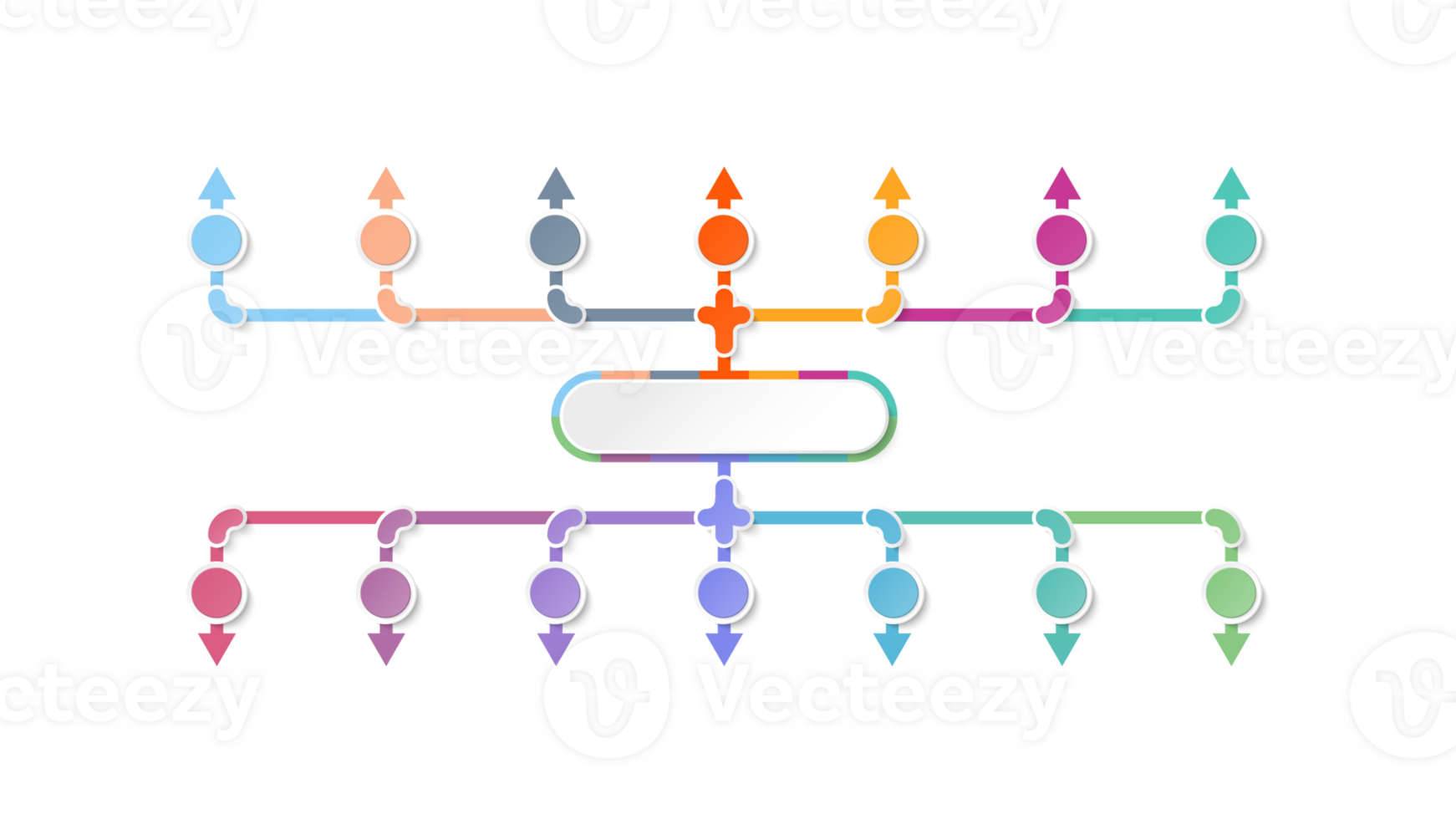 Infographic process design 14 options or steps. png