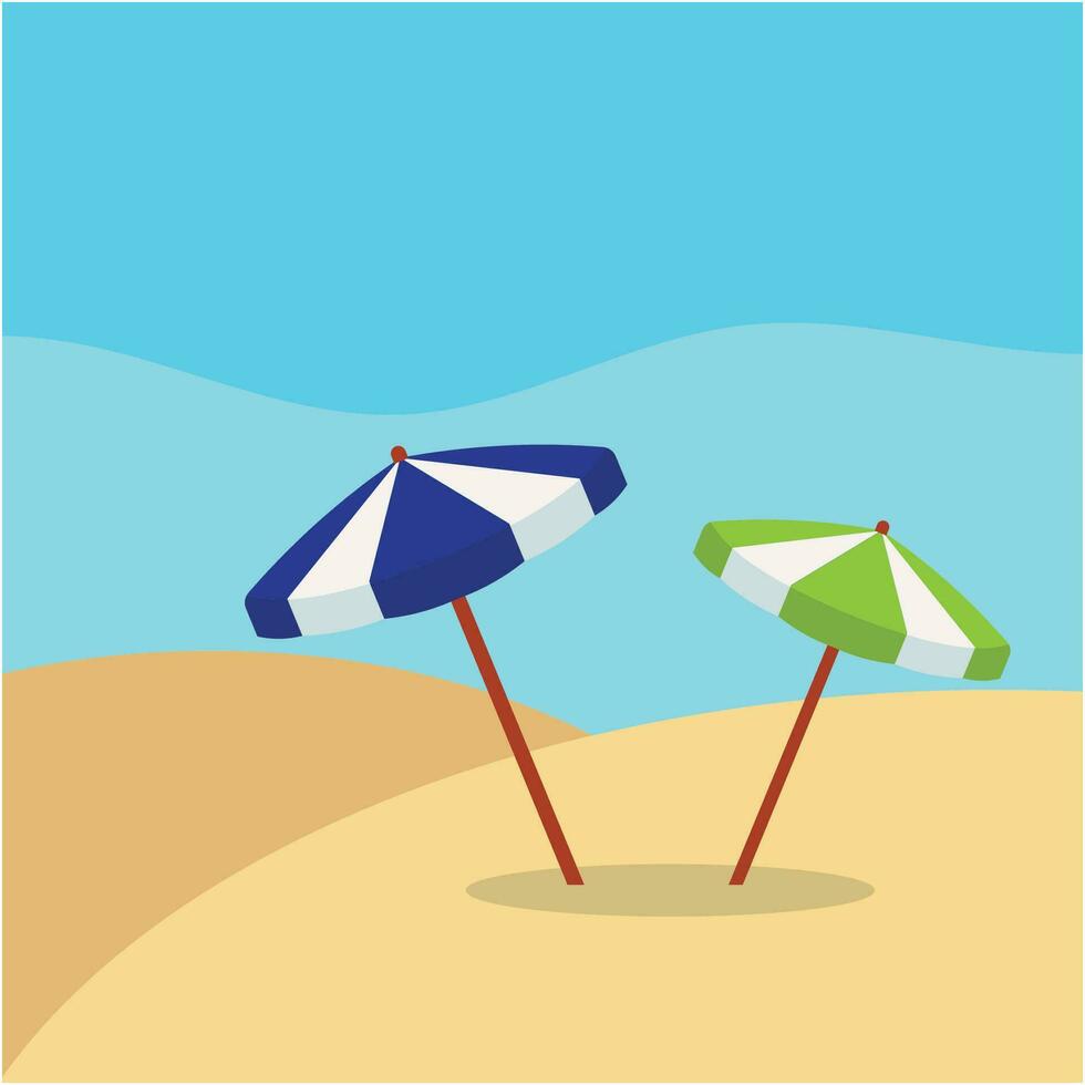 hello summer background vector and illustration