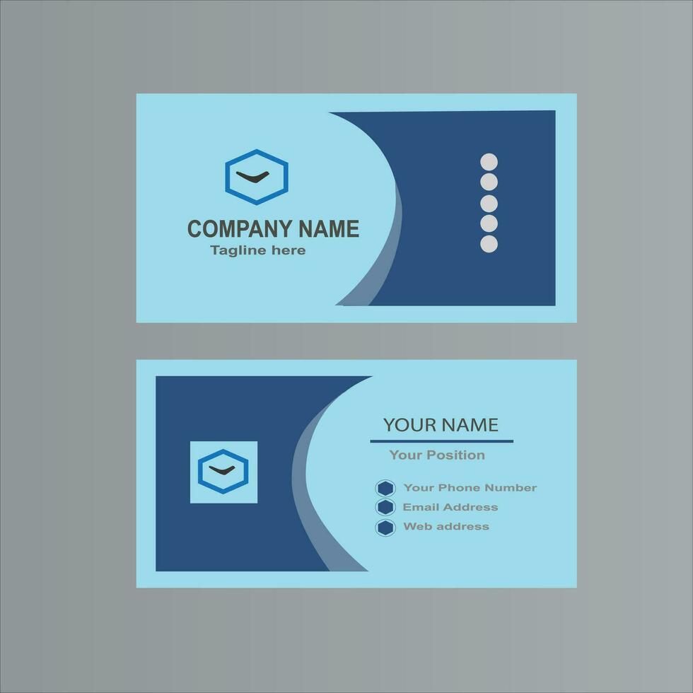 Corporate Business card vector