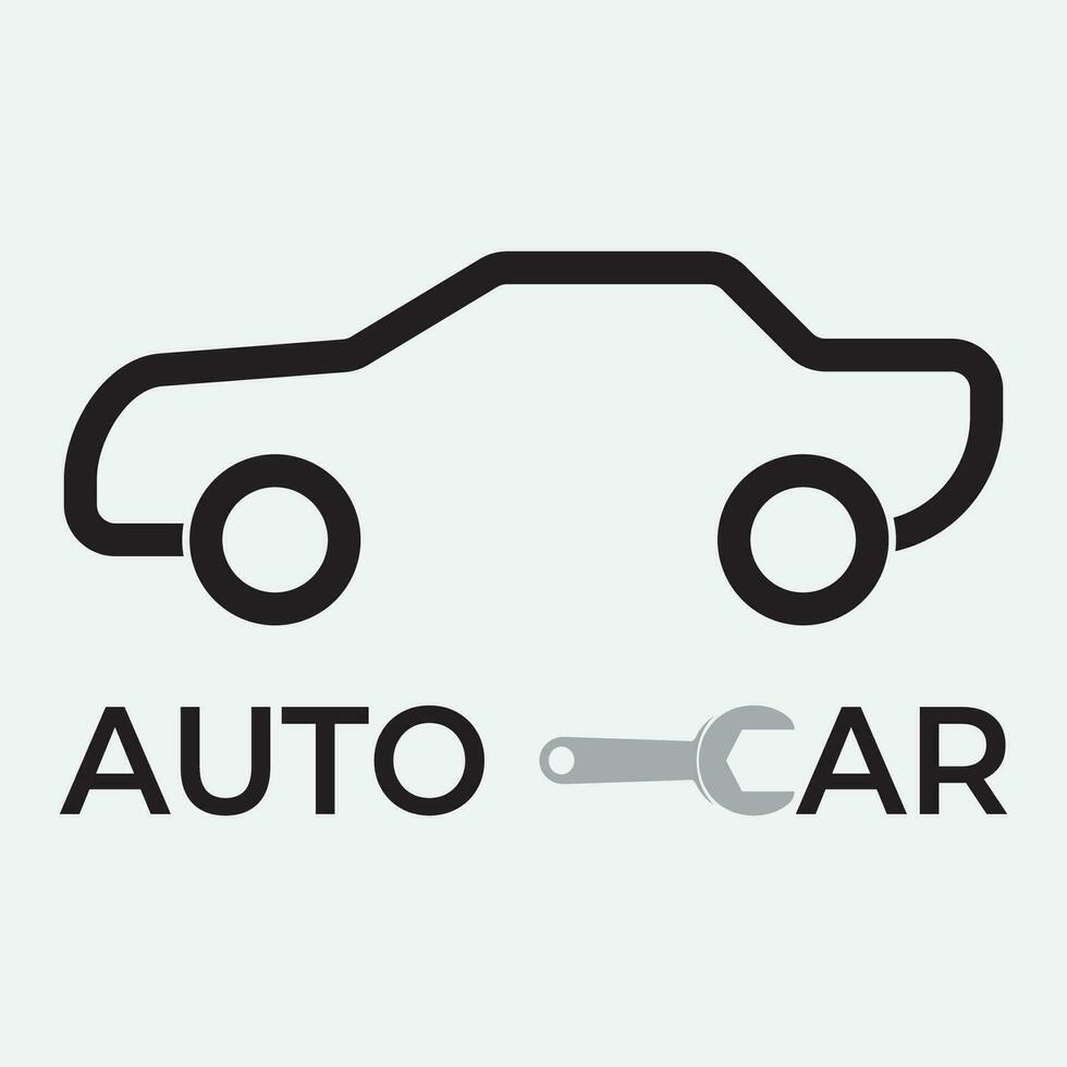 vector de plantilla de logotipo de auto auto